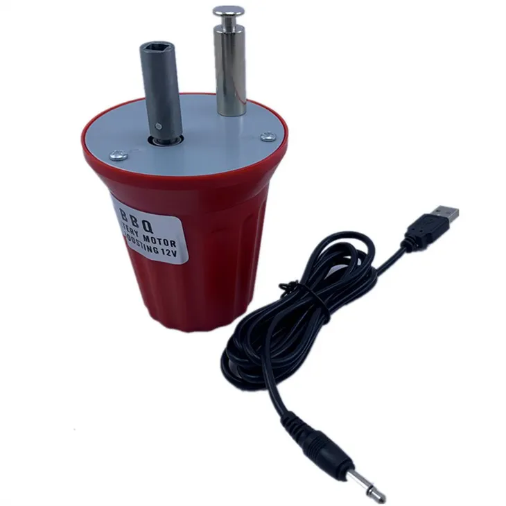 Bærbar 20RPM 12V Spit Motor
