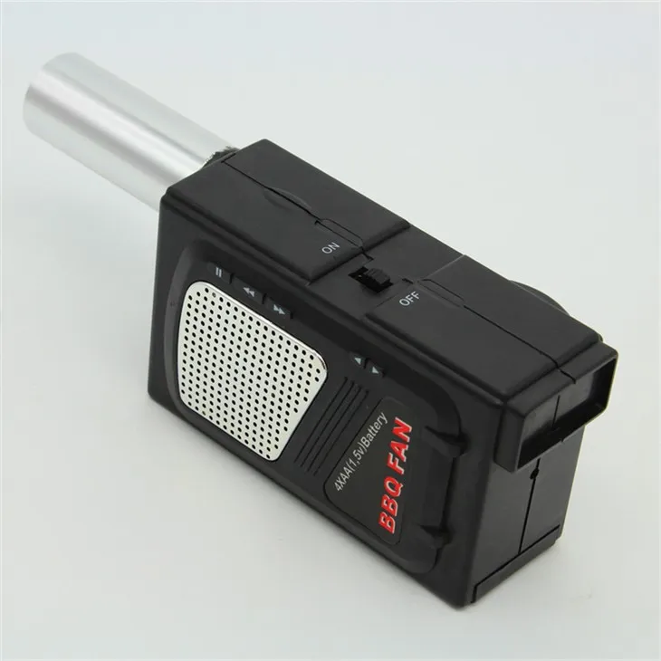 Batteribruk Grill Brann Luftblåser Lite støy DC Elektrisk BBQ Vifte Luftgrill Vifte FD311A