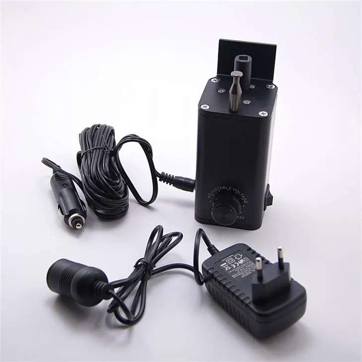 Hastighetsjusterbar grillspyle med hann- og hunnkobling