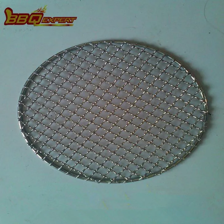 Smart bærbar rund grill for liten grillovn